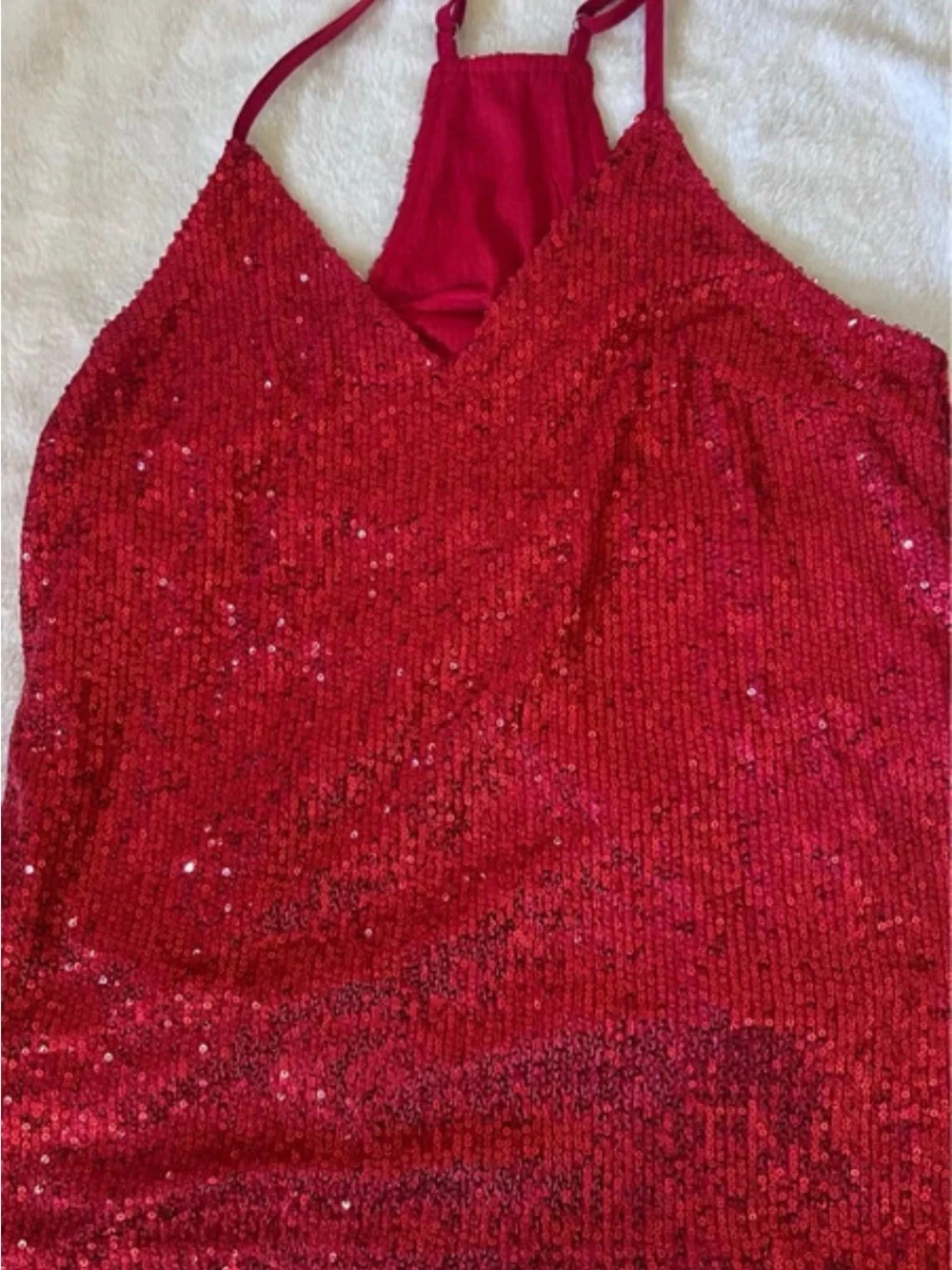 None dazzling red